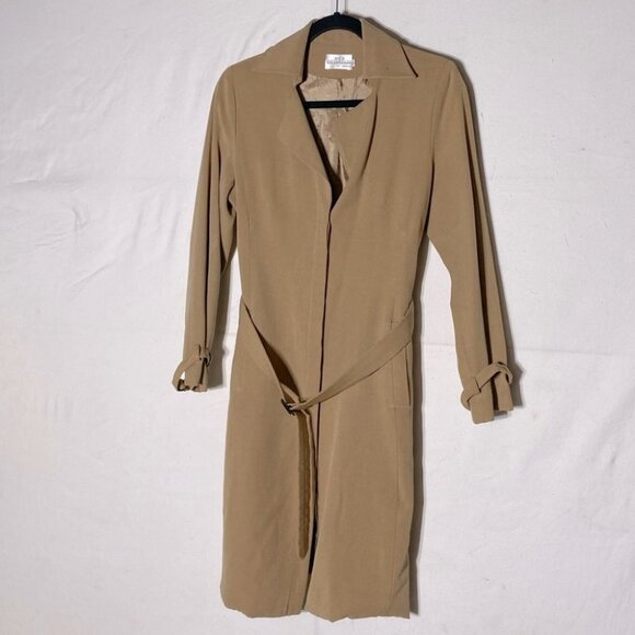 Vintage Rico Salandanan Tan Long Blazer Light Jacket M - Picture 2 of 14